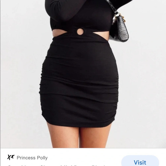 New* Princess Polly Orani long sleeve mini‎ dre - Picture 4 of 4